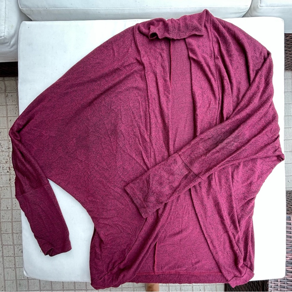 Bat-Wing Sleeve Cardigan
